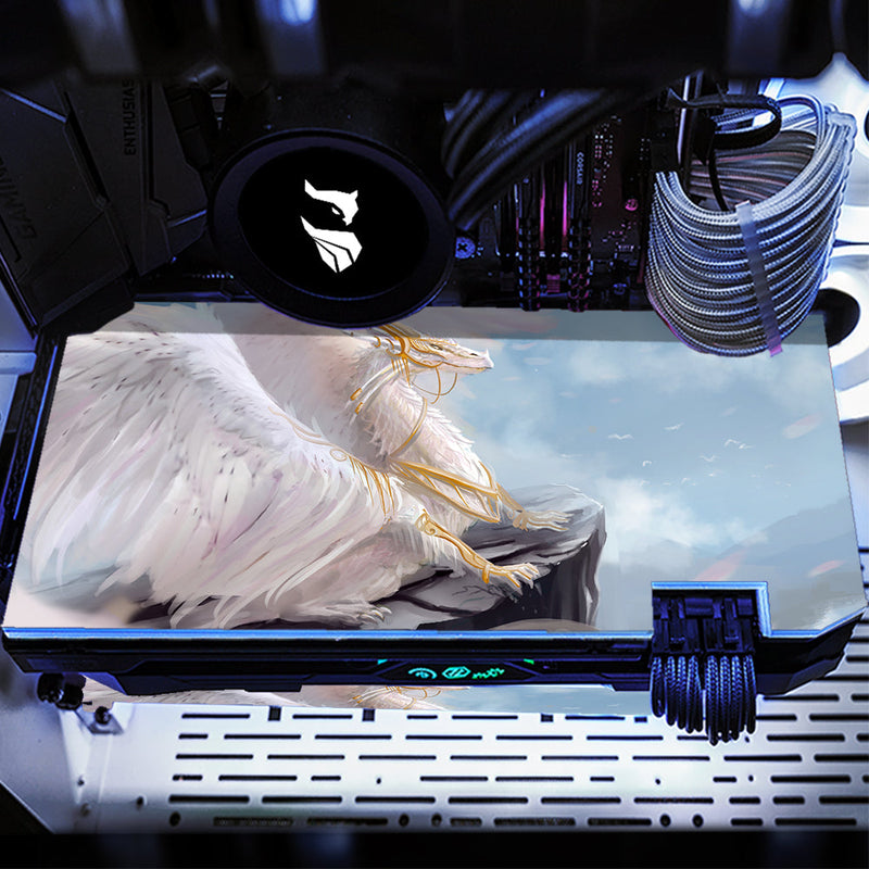 White Dragon GPU Backplate | Knight Owl Labs